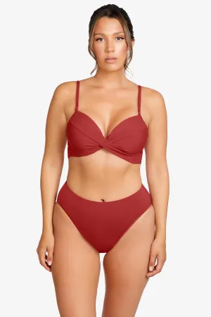AVA D-CUP TWIST CAMI BIKINI TOP